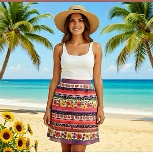 𝅺TALBOTS silk mini skirt